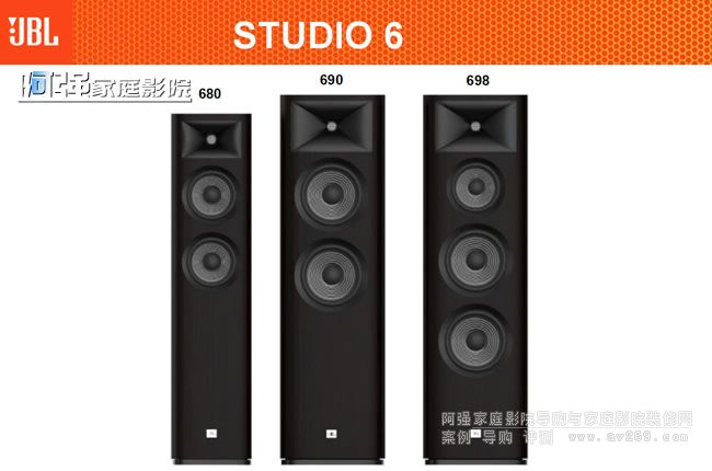 JBL Studio6ϵ JBL Studio680 JBL Studio690JBL Studio698 