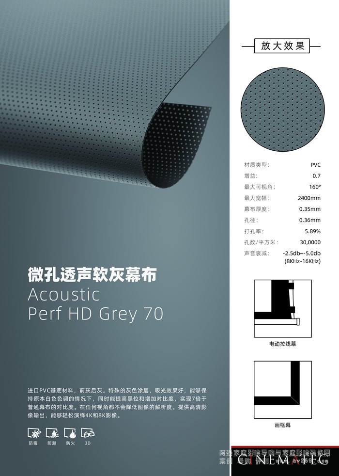 Acoustic Perf HD Grey70΢͸ܛĻ